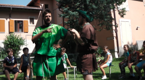 Little John e Robin Hood